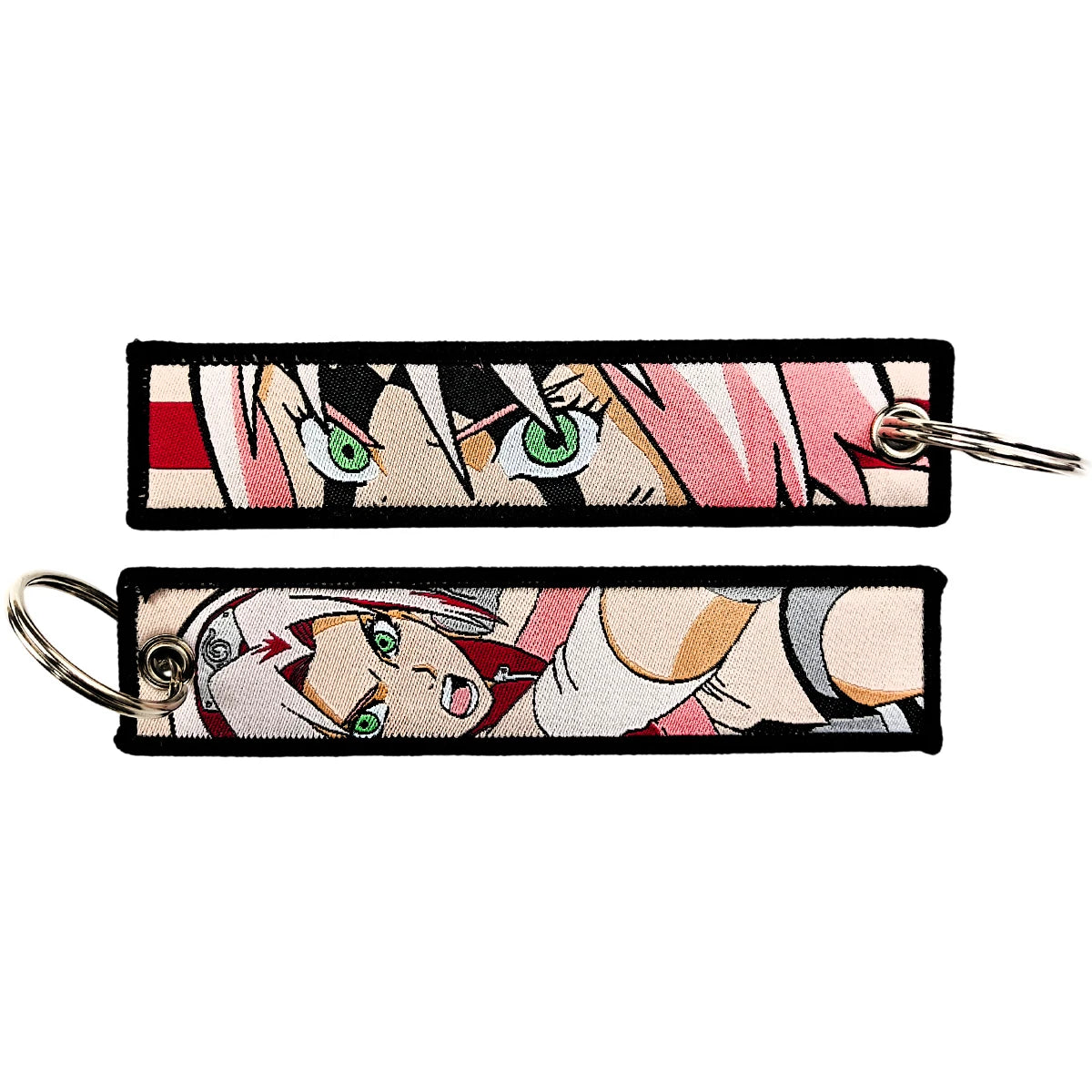 Naruto Embroidery Keychains