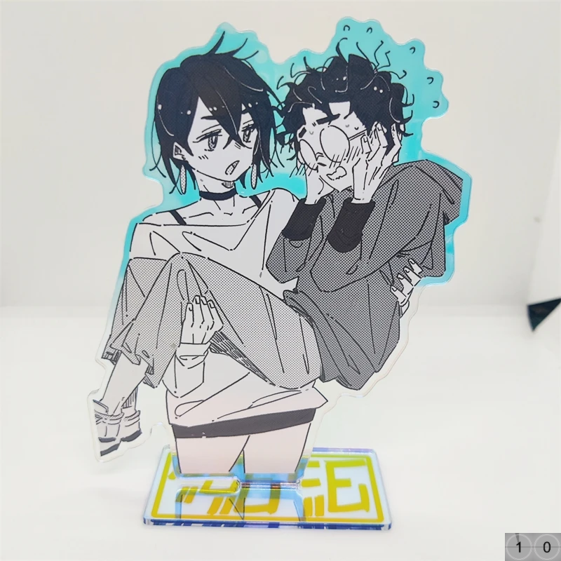 DANDADAN Ayase Momo Takakura Ken Action LaserAcrylic Stand