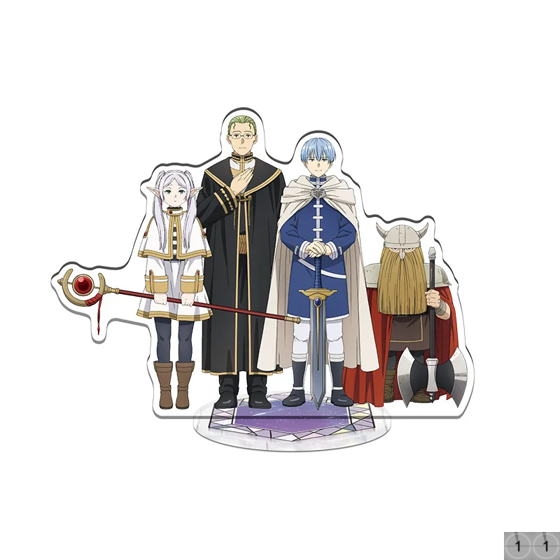 Frieren: Beyond Journey's End Acrylic Figure Stand Model Plate Desk Decor