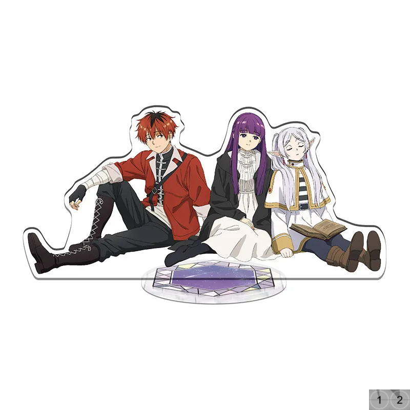Frieren: Beyond Journey's End Acrylic Figure Stand Model Plate Desk Decor
