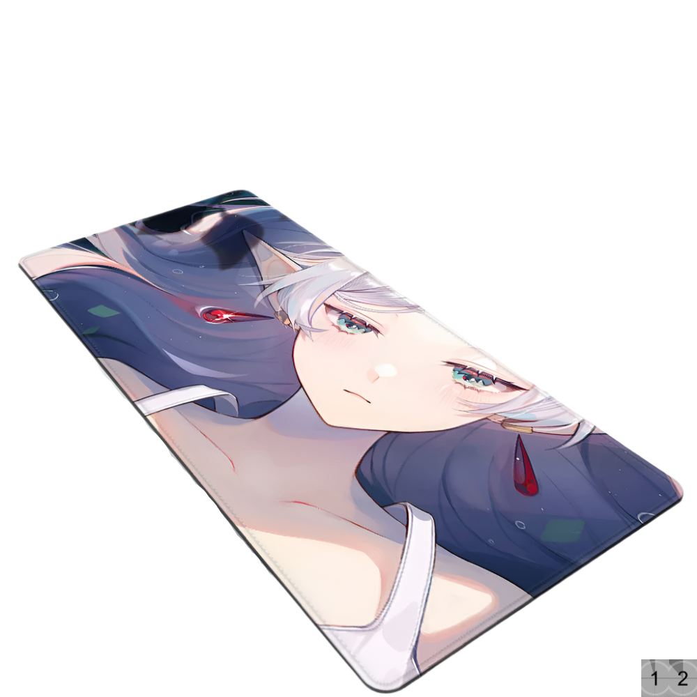 Frieren Mouse Pad Large Gaming Leather Mouse Pad Waterproof DeskMat