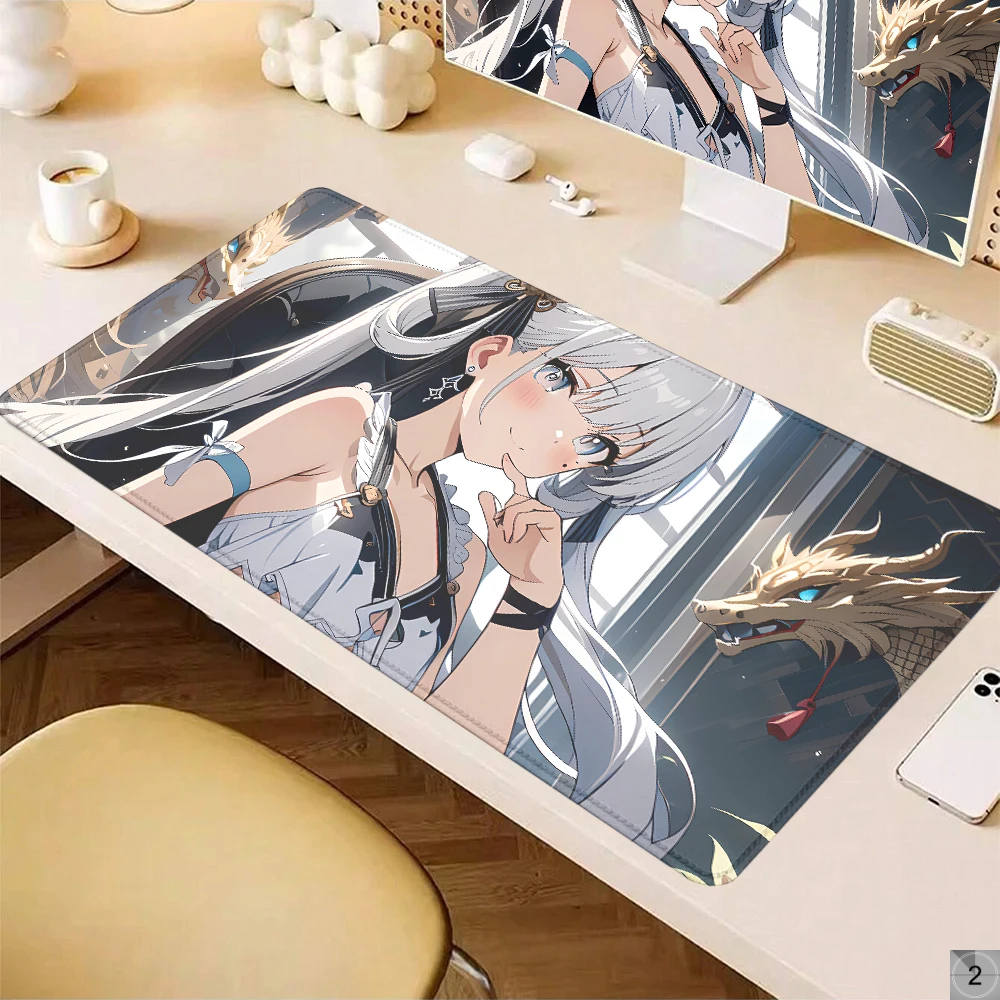 Wuthering Wave Mechanical Keyboard Locking size Edges DeskMat