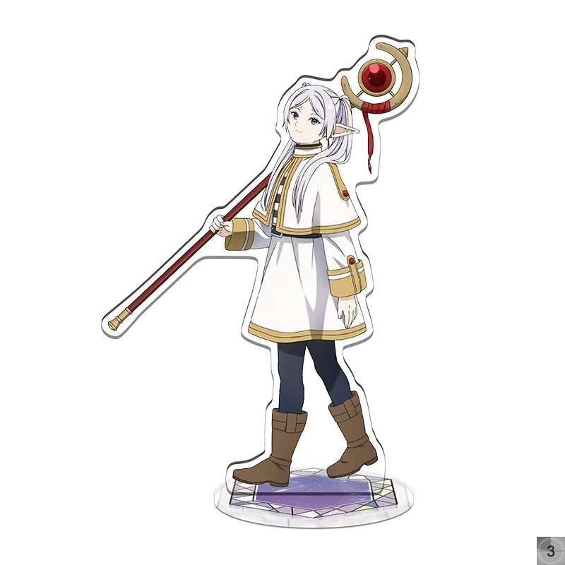 Frieren: Beyond Journey's End Acrylic Figure Stand Model Plate Desk Decor