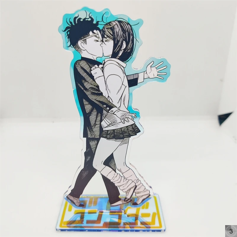 DANDADAN Ayase Momo Takakura Ken Action LaserAcrylic Stand