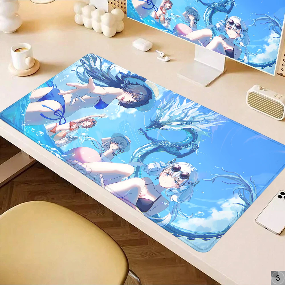 Wuthering Wave Mechanical Keyboard Locking size Edges DeskMat