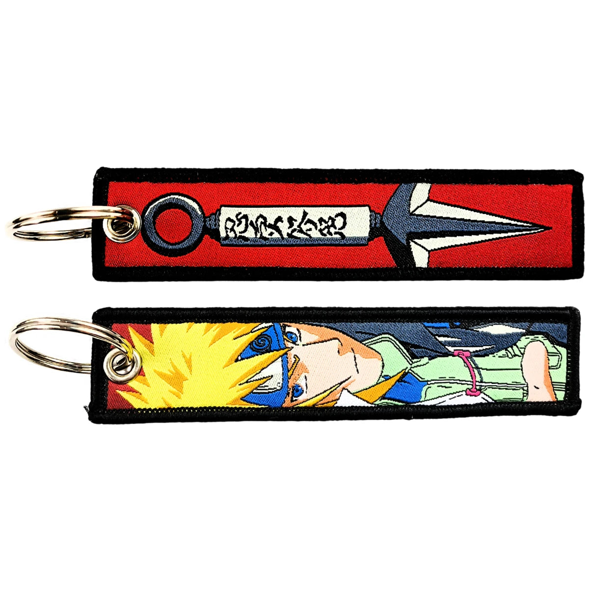 Naruto Embroidery Keychains