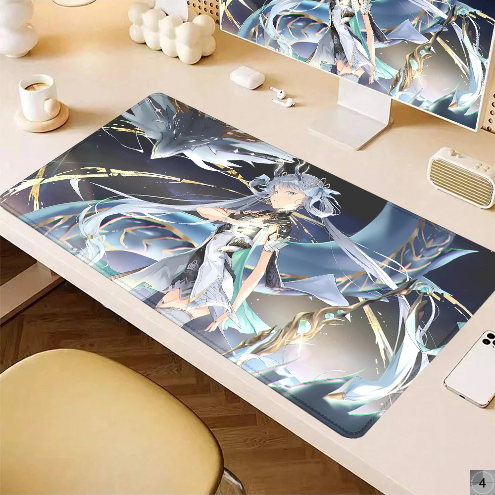 Wuthering Wave Mechanical Keyboard Locking size Edges DeskMat