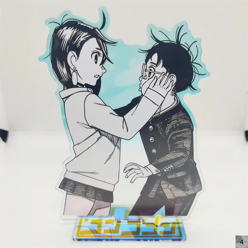 DANDADAN Ayase Momo Takakura Ken Action LaserAcrylic Stand