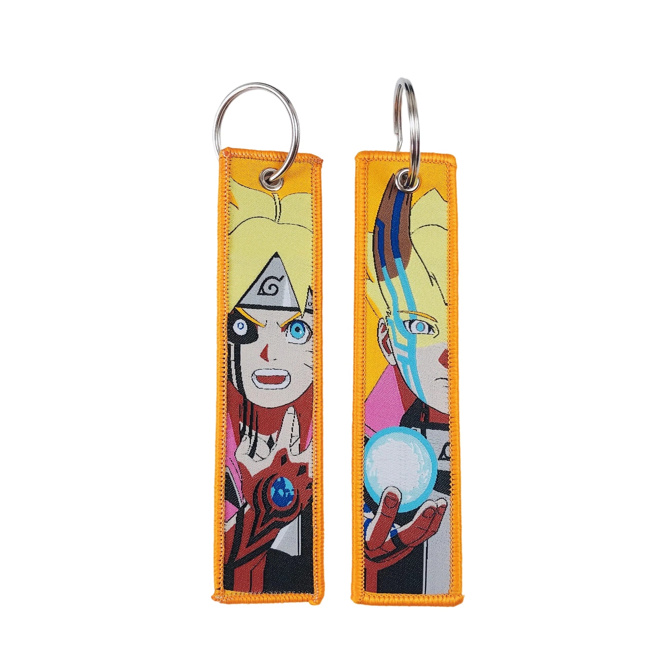 Naruto Embroidery Keychains