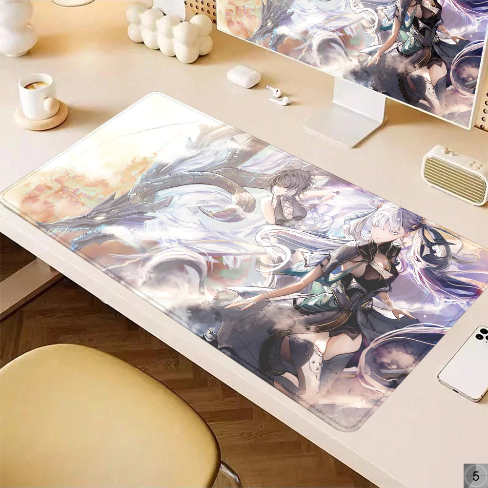 Wuthering Wave Mechanical Keyboard Locking size Edges DeskMat