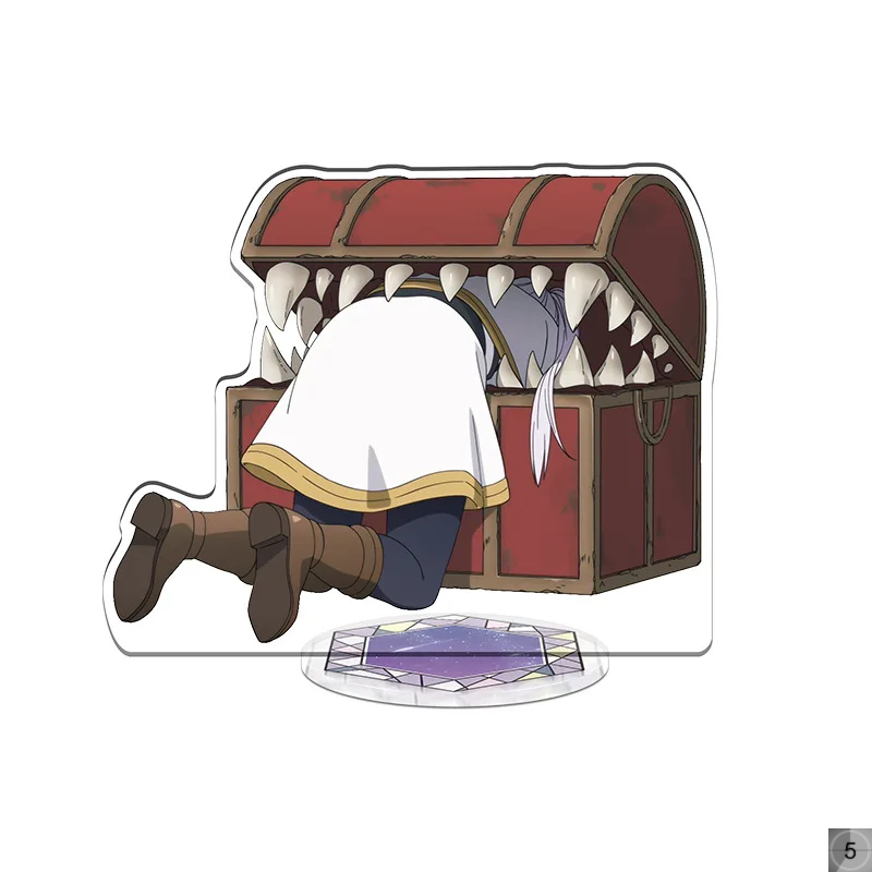 Frieren: Beyond Journey's End Acrylic Figure Stand Model Plate Desk Decor