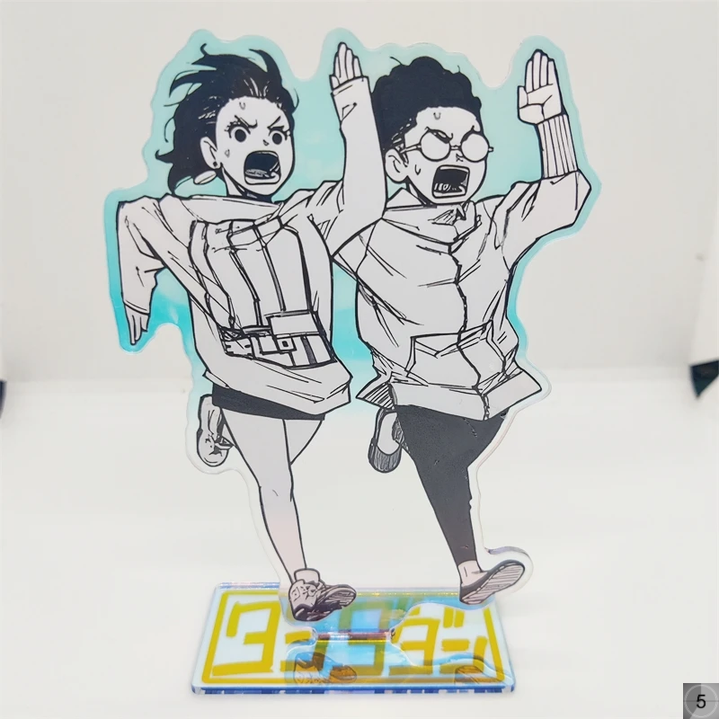 DANDADAN Ayase Momo Takakura Ken Action LaserAcrylic Stand