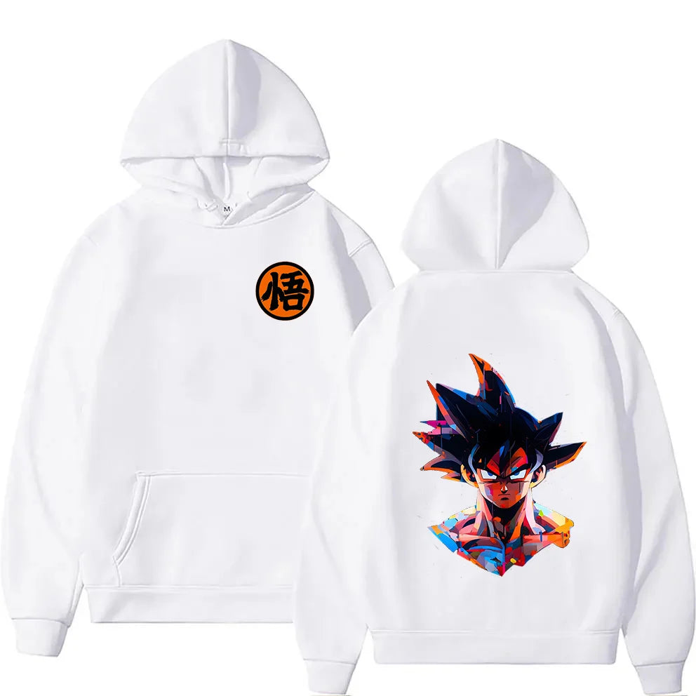 Goku Back Printed Hoodie