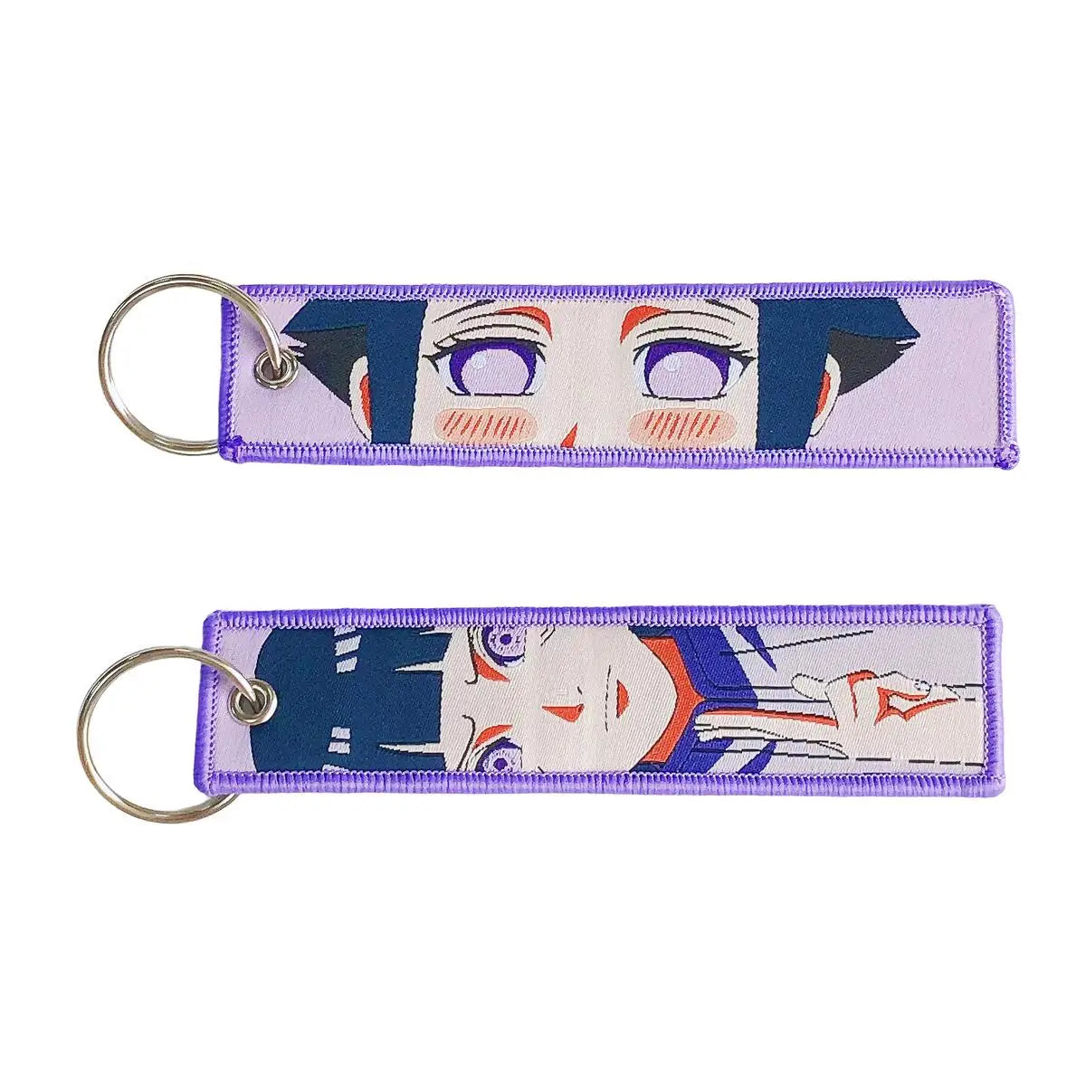 Naruto Embroidery Keychains