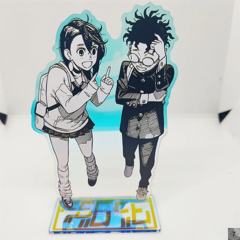 DANDADAN Ayase Momo Takakura Ken Action LaserAcrylic Stand
