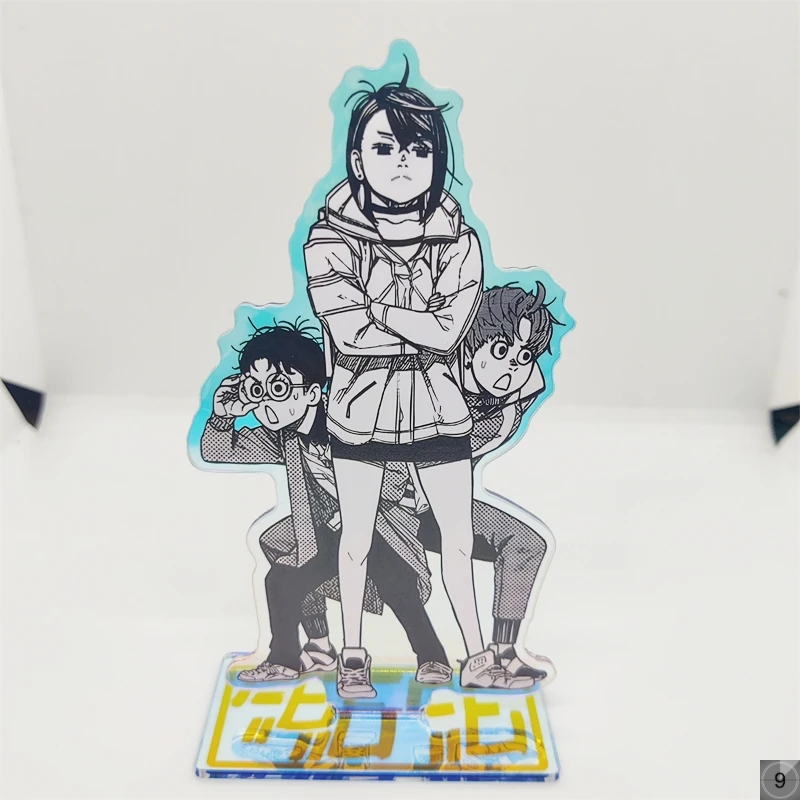 DANDADAN Ayase Momo Takakura Ken Action LaserAcrylic Stand