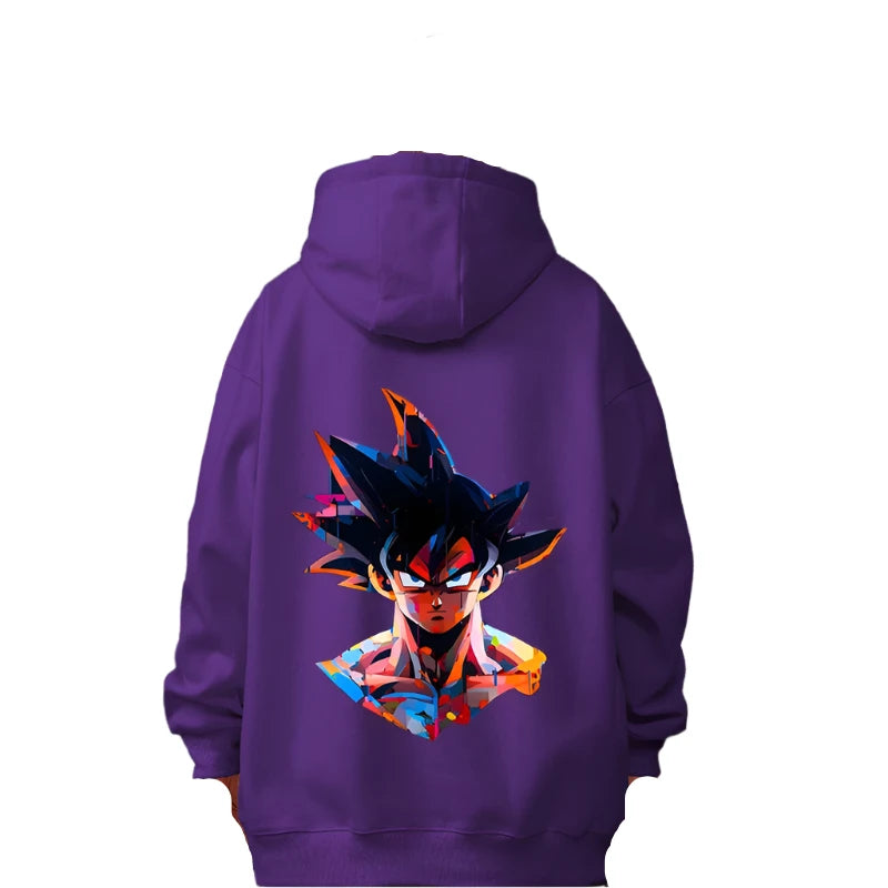 Goku Back Printed Hoodie