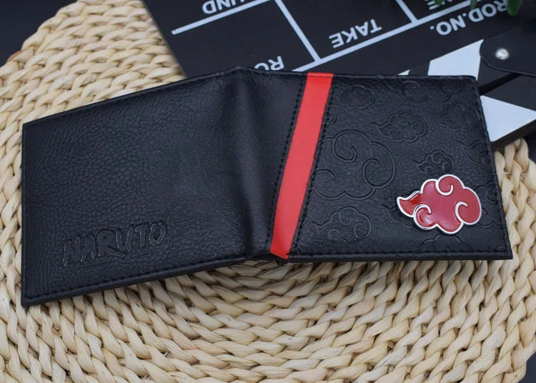 Akatsuki organization red cloud wallet