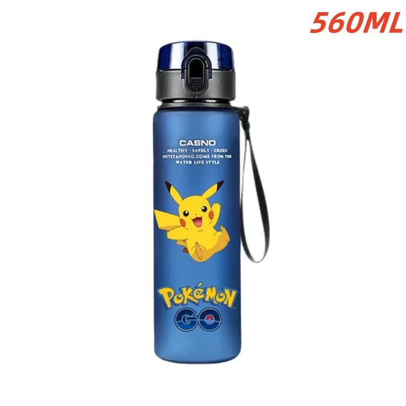 560ML Pokemon Water Cup Portable Water Bottle