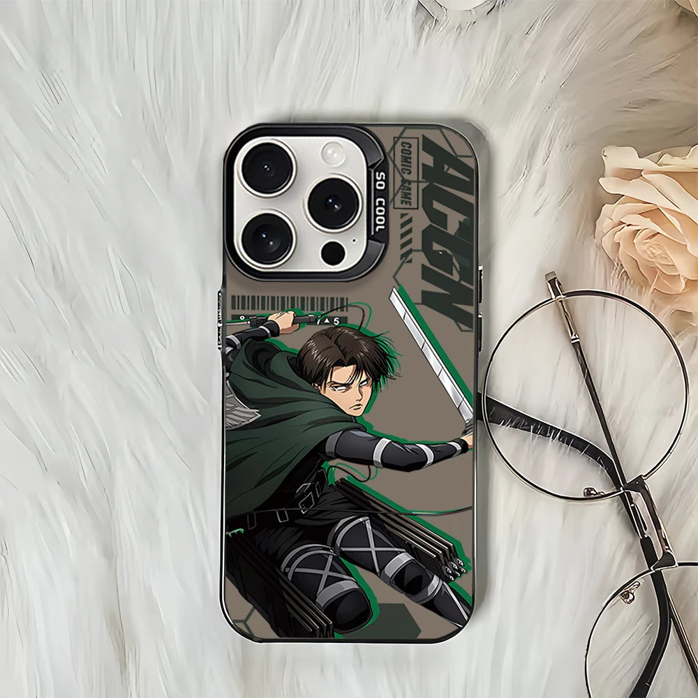 Levi-Ackerman For iPhone 11 12 13 14 15 16 Max Pro Plus Protective Phone Case