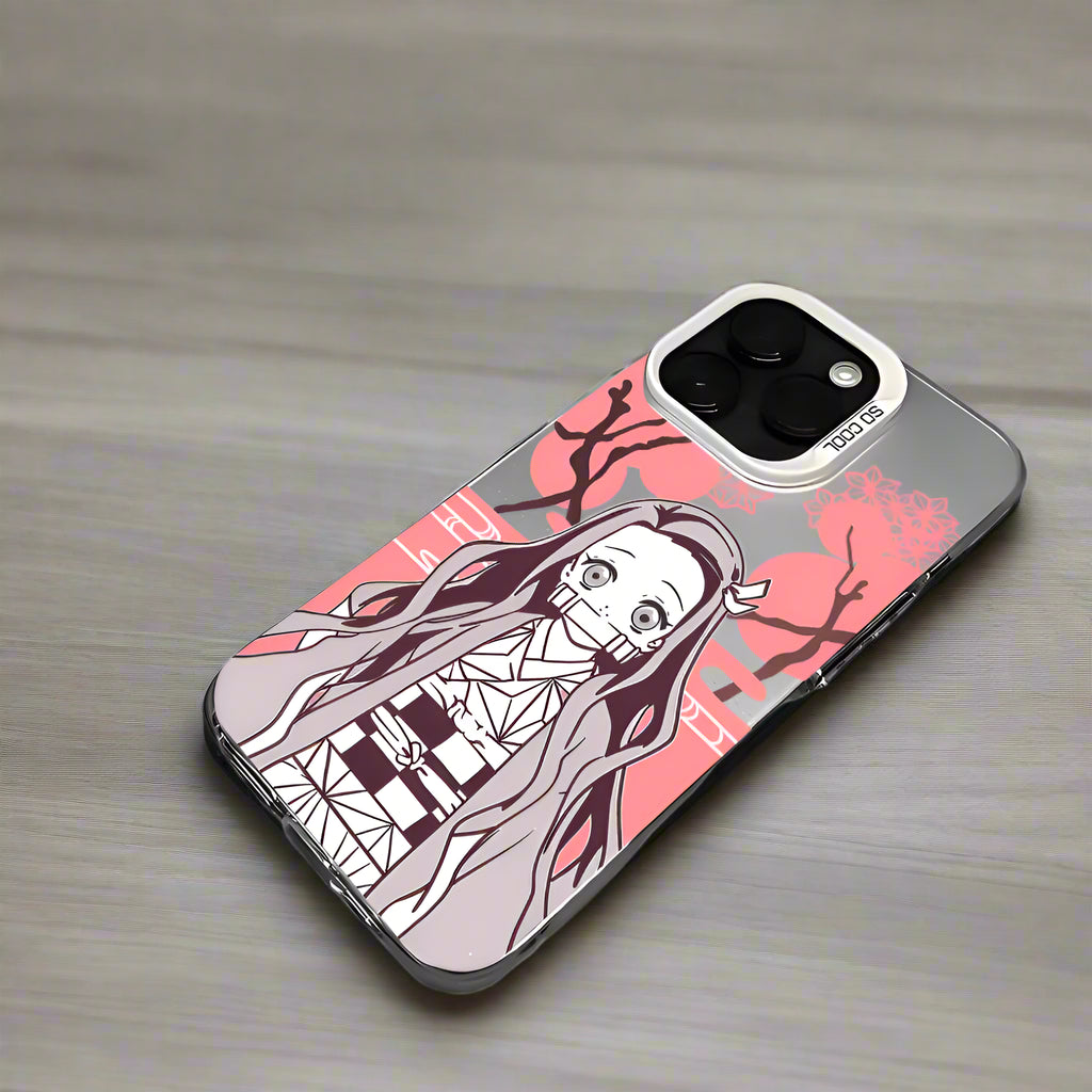 Demons Slayer Phone Case For iPhone 16 15 14 13 12 11 Pro Max XR XS Plus Shockproof Phone Cover