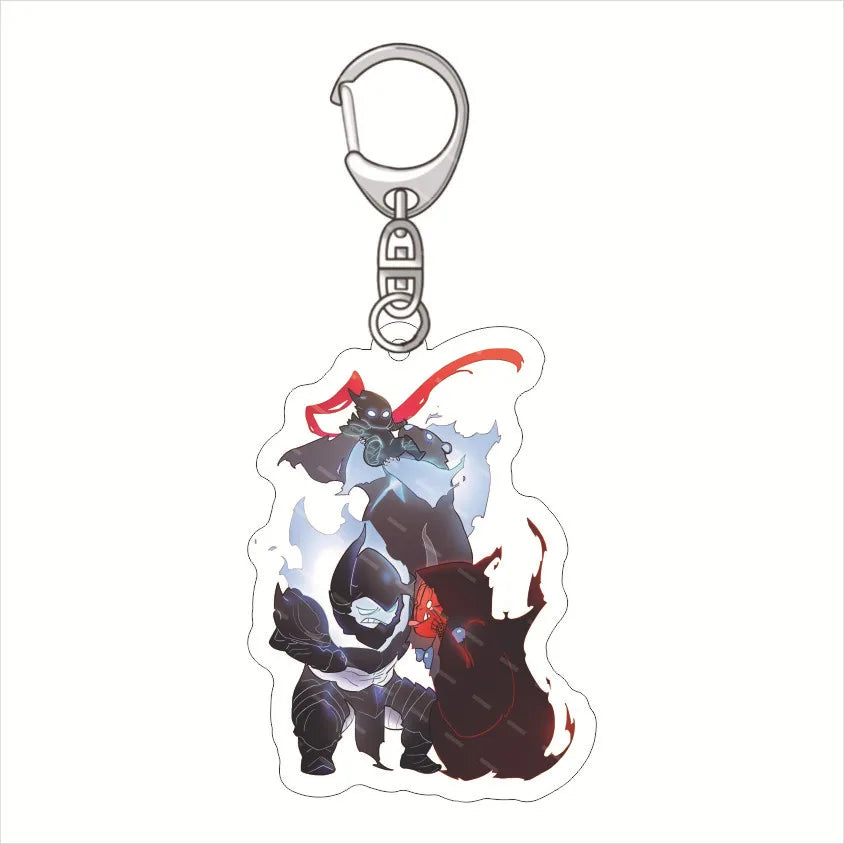 Solo Leveling Keyring Acrylic Key Chain Backpack Pendants