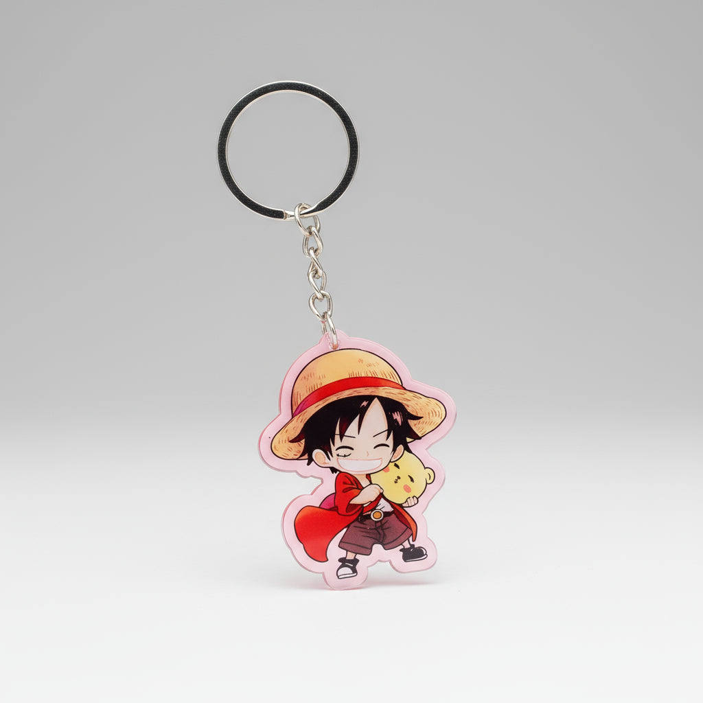 One Piece Acrylic Keychain