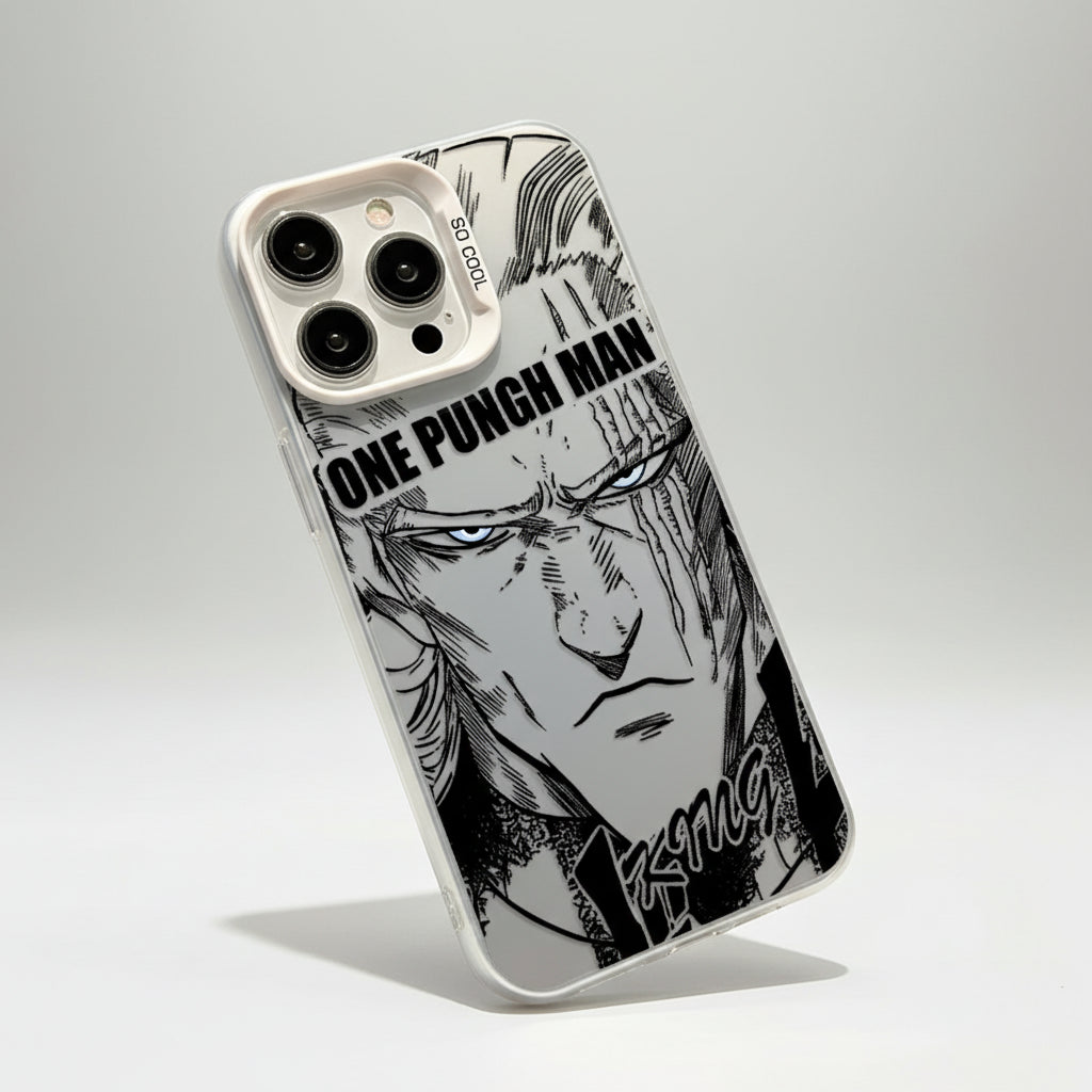 One Punch Man Phone Case For iPhone 17 16 15 14 13 12 11 mini Pro Max Air Plus Anti Fall Matte phone case