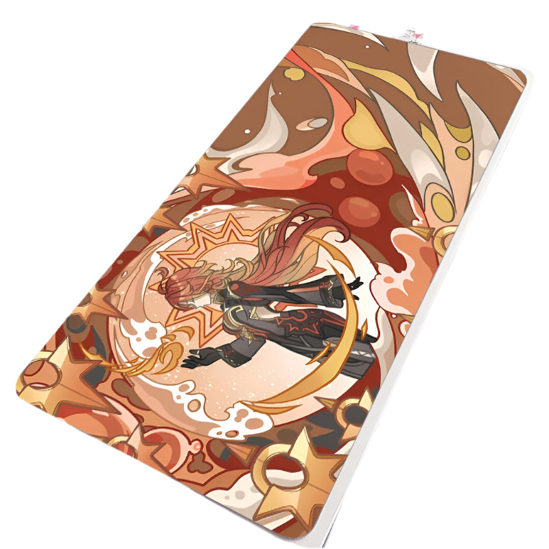 Genshin Impact Mouse Pad Non-slip Keyboard Desk Mat Mousepad