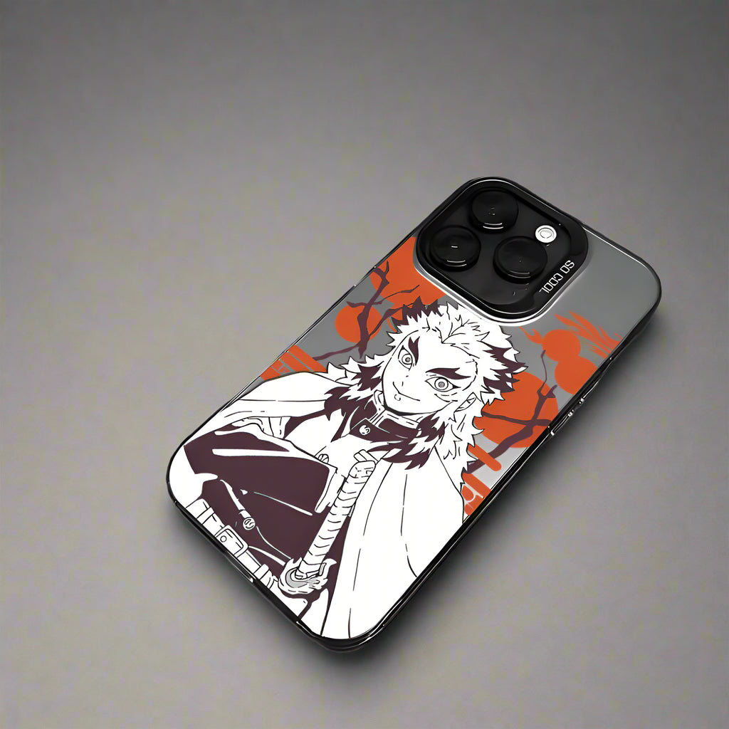 Demons Slayer Phone Case For iPhone 16 15 14 13 12 11 Pro Max XR XS Plus Shockproof Phone Cover