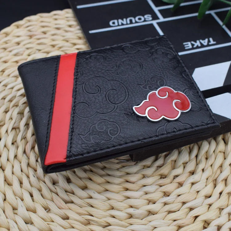 Akatsuki organization red cloud wallet