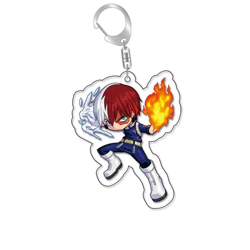 My Hero Academia Key Pendant Props Acrylic Keychains