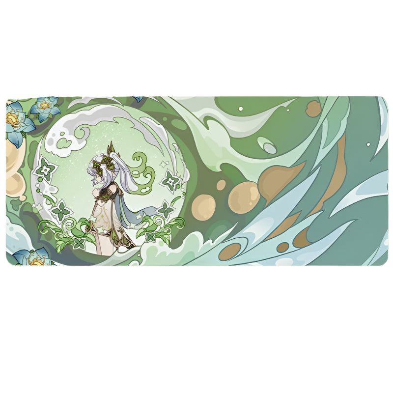 Genshin Impact Mouse Pad Non-slip Keyboard Desk Mat Mousepad