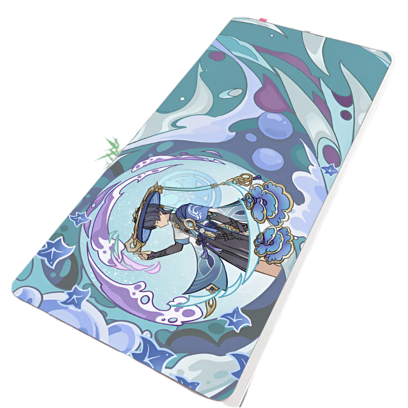 Genshin Impact Mouse Pad Non-slip Keyboard Desk Mat Mousepad