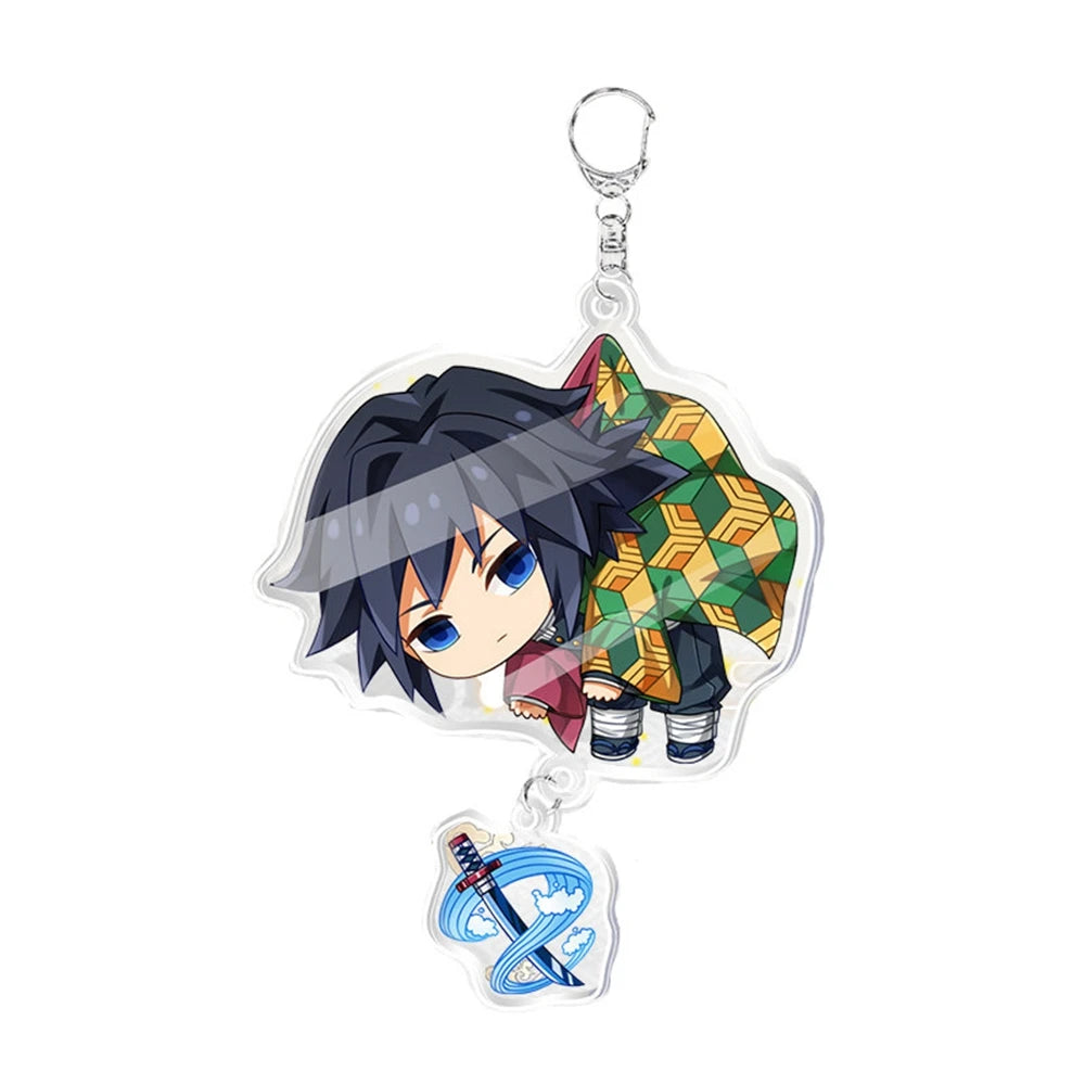 Kimetsu No Yaiba Blade of Ghost Kawaii Doll Keychain