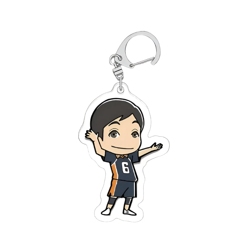 Haikyuu Acrylic Keychain Keyring Backpack Hanging Keychain