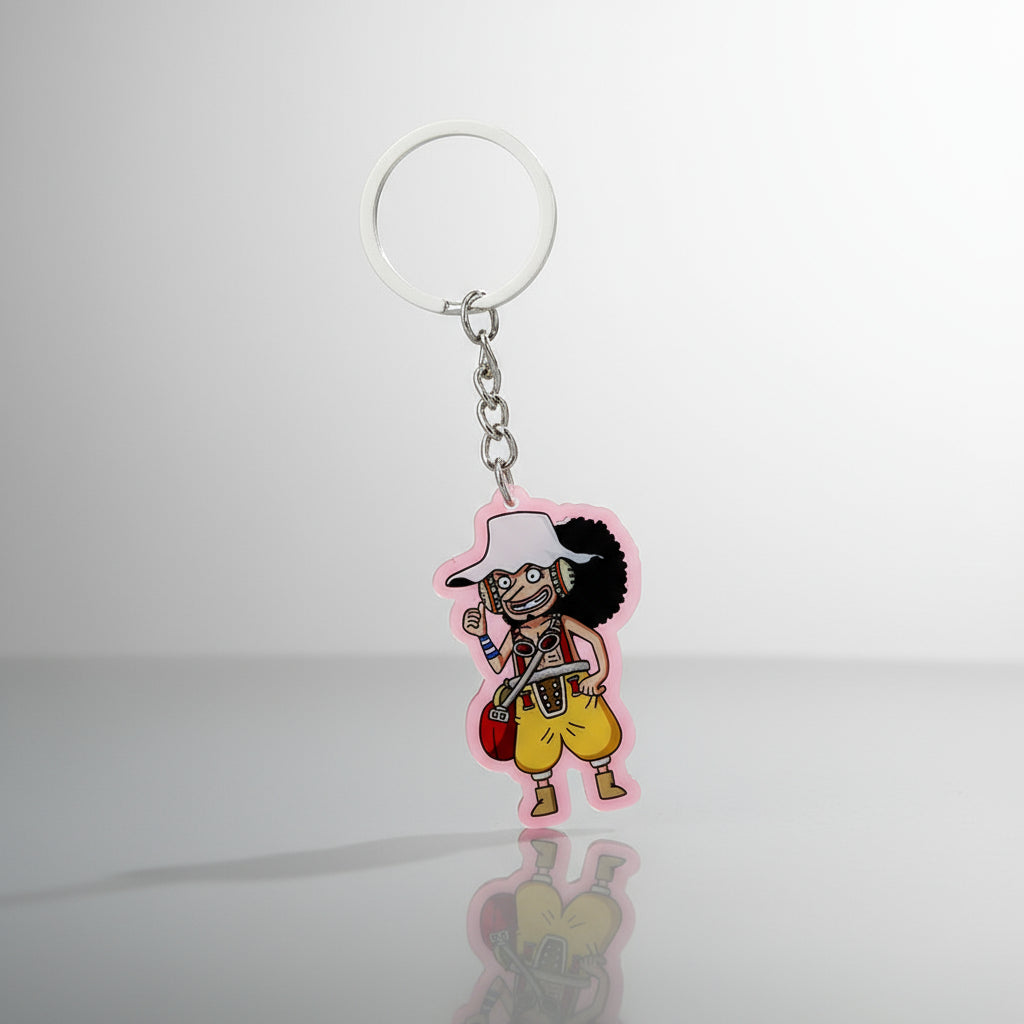 One Piece Acrylic Keychain