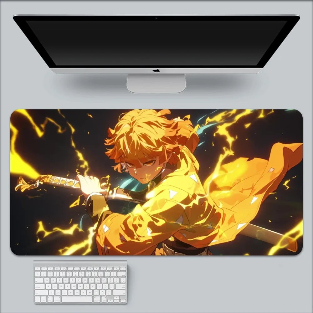 Zenitsu Agatsuma Large Gaming PC Keyboard DeskMat
