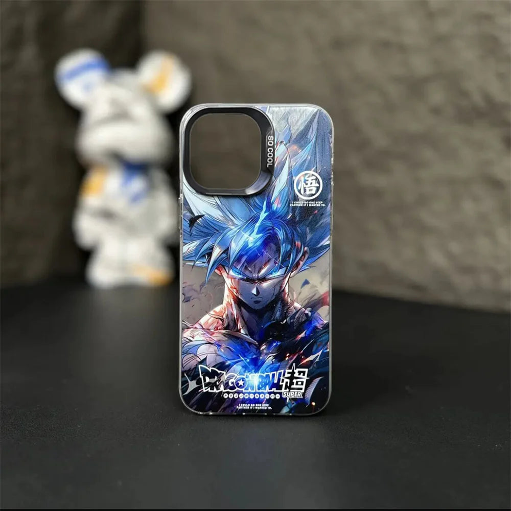 Dragon Ball Goku & Vegeta Phone Case for iPhone 16 15 14 13 12 11 Max Back Cover