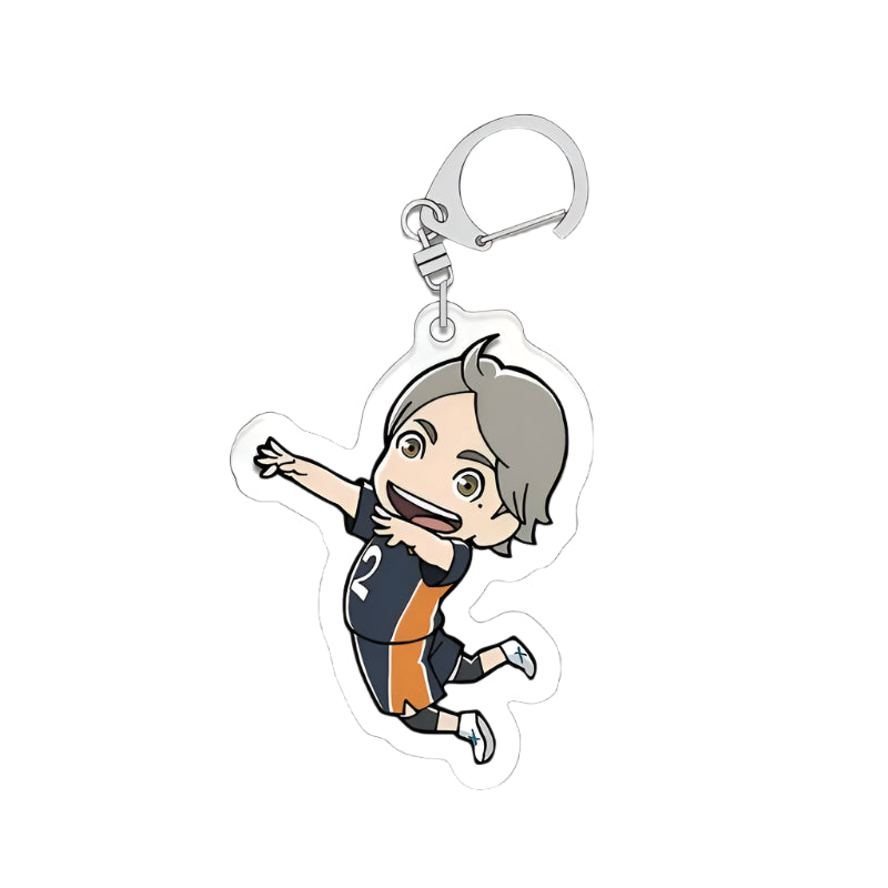Haikyuu Acrylic Keychain Keyring Backpack Hanging Keychain