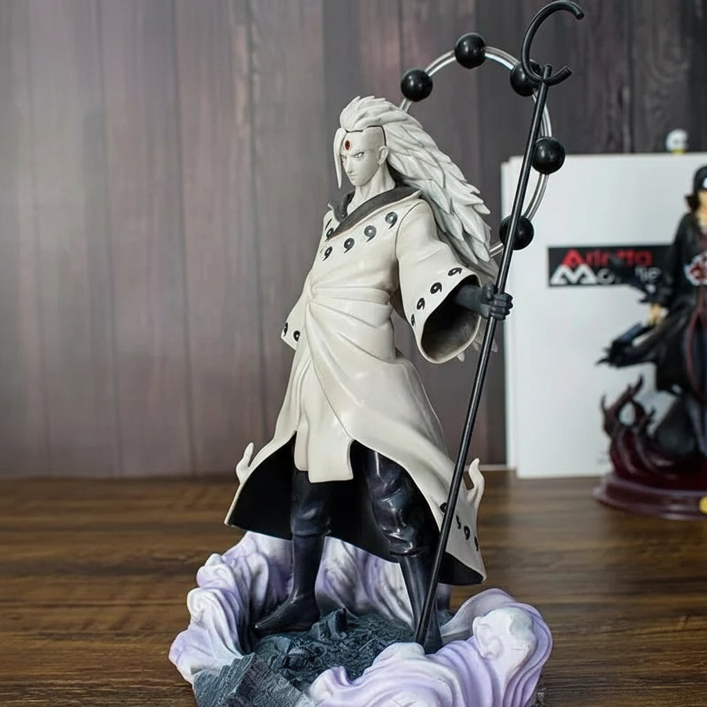 28cm Uchiha Madara Action Figure PVC Statue Collectible figurine