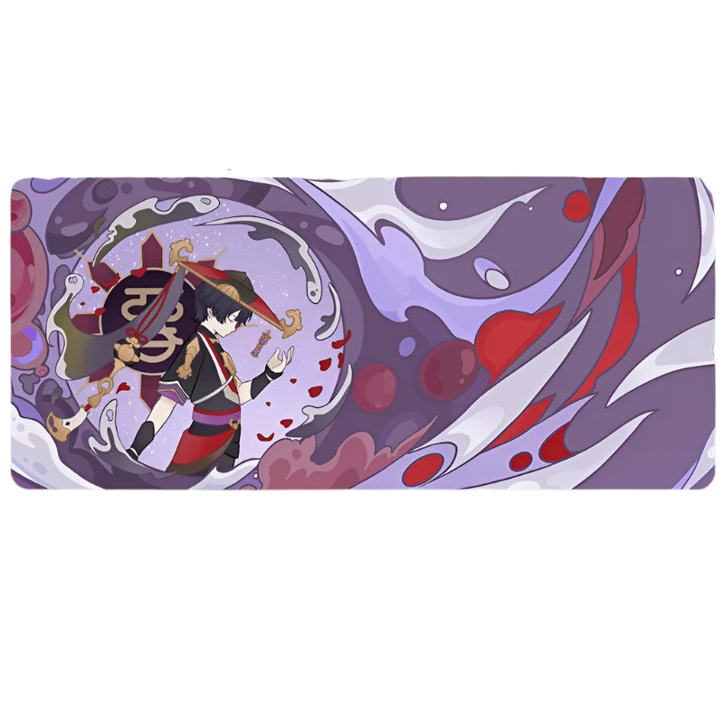 Genshin Impact Mouse Pad Non-slip Keyboard Desk Mat Mousepad