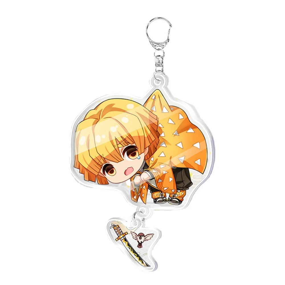 Kimetsu No Yaiba Blade of Ghost Kawaii Doll Keychain