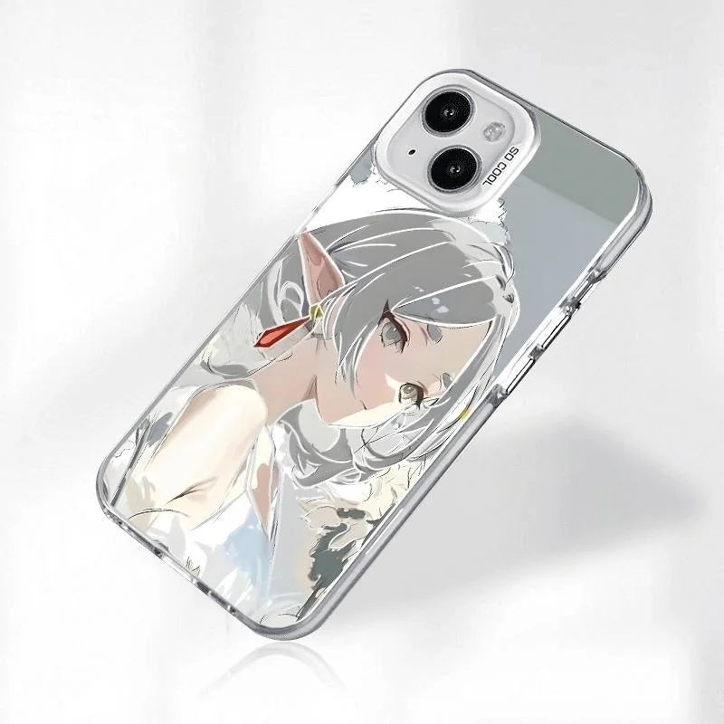 Frieren Phone Case for iPhone 16 15 14 13 12 11 Pro Max Plus XR mini Frieren: Beyond Journey's End Cover