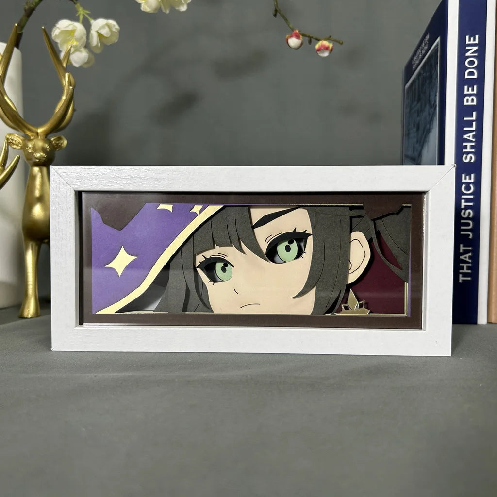 Genshin Impact Bedroom Room Night Light Box