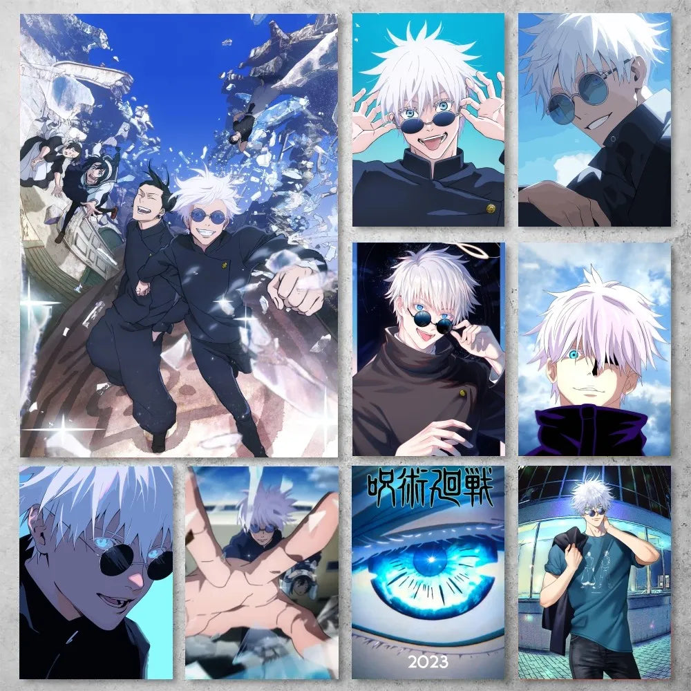 Gojo Satoru Poster Gallery Prints Adhesive Home Decor