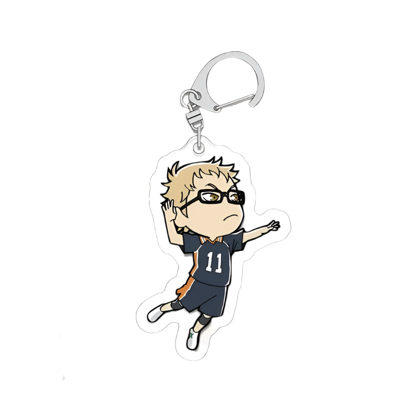 Haikyuu Acrylic Keychain Keyring Backpack Hanging Keychain