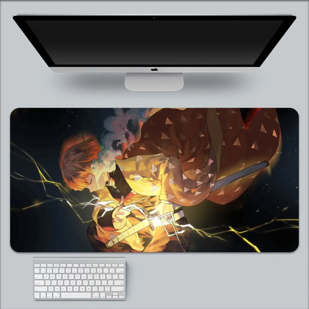 Zenitsu Agatsuma Large Gaming PC Keyboard DeskMat
