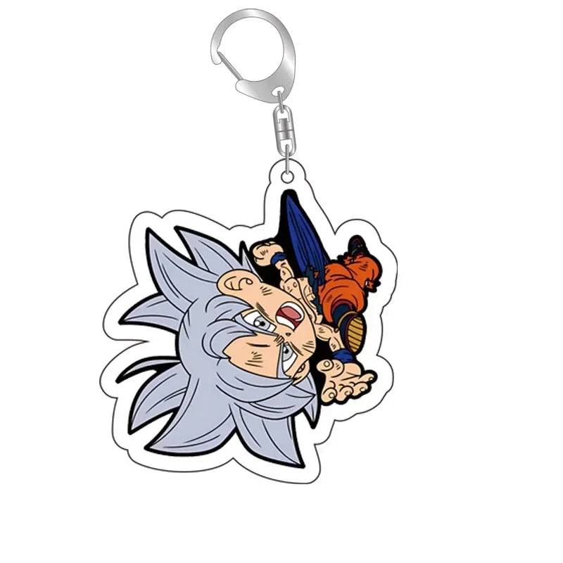 Dragon Ball Transparent Acrylic Double-Sided Printed Keychain