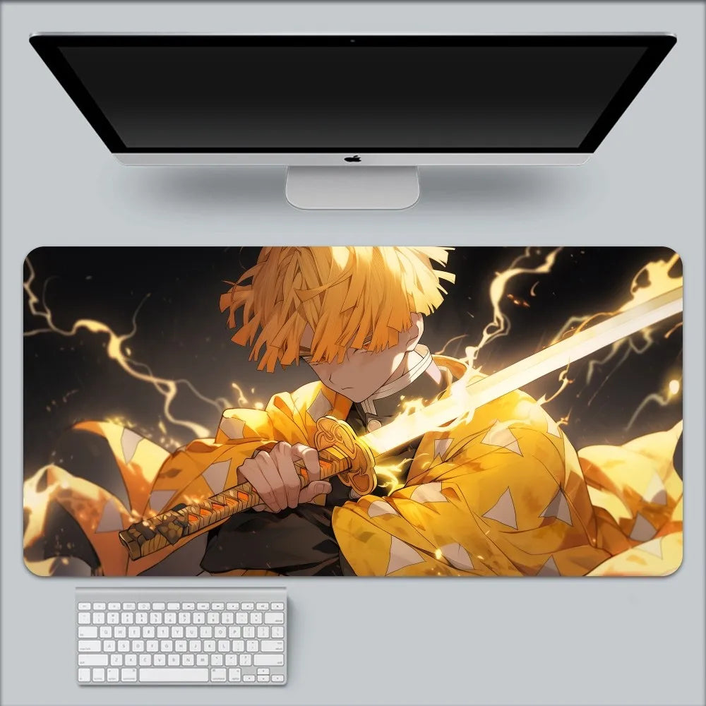 Zenitsu Agatsuma Large Gaming PC Keyboard DeskMat
